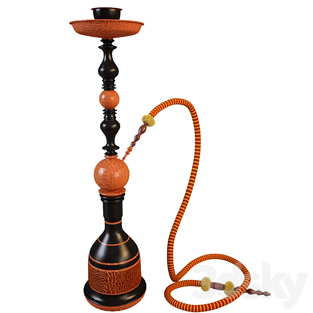 hookah 3ds Max - thumbnail 1