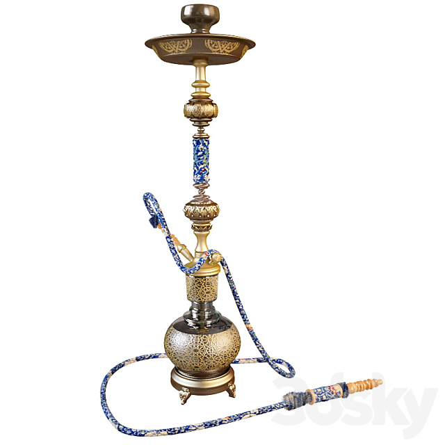 hookah 3DSMax File - thumbnail 1