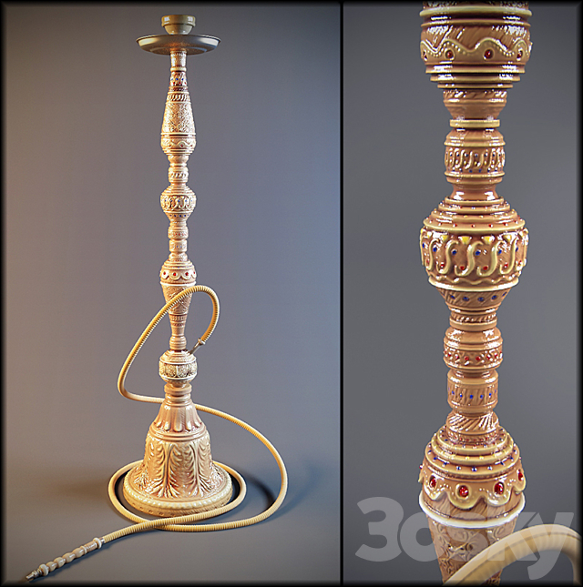 Hookah 3DSMax File - thumbnail 1