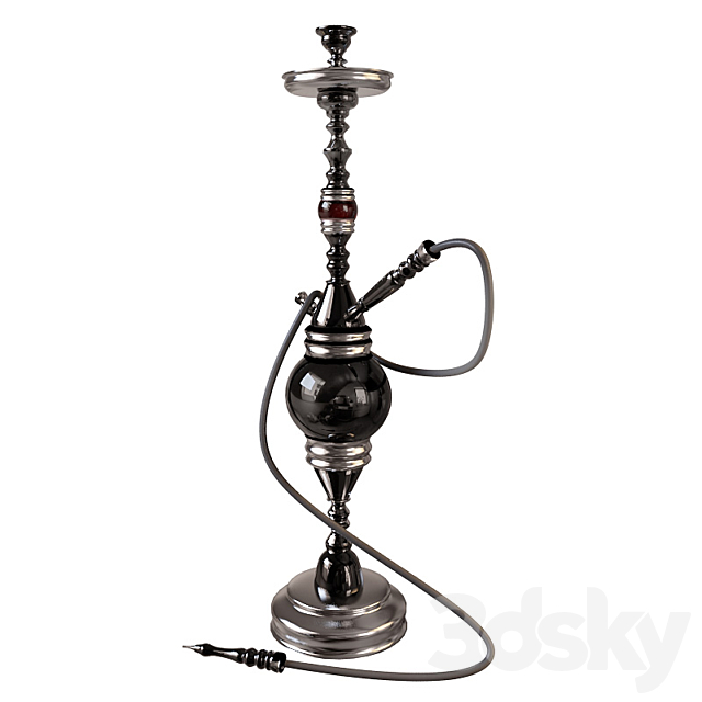 hookah 3DSMax File - thumbnail 1