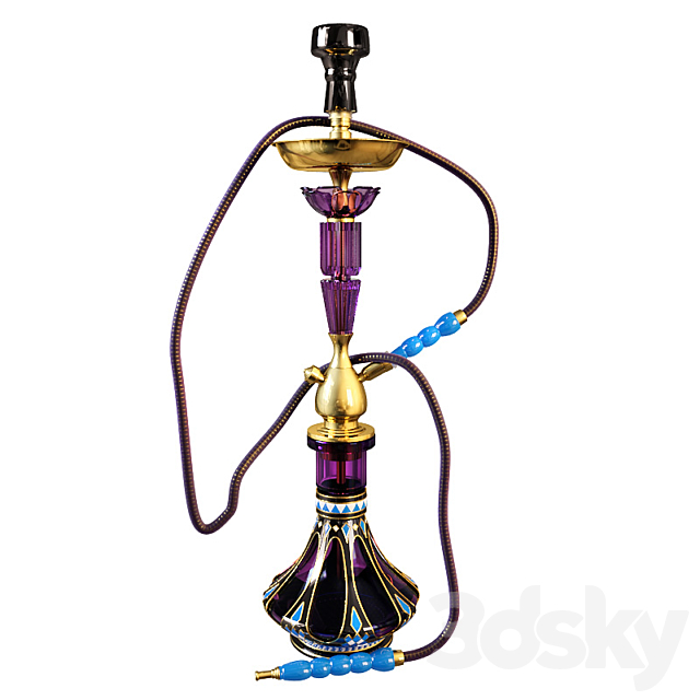 hookah 3DSMax File - thumbnail 1