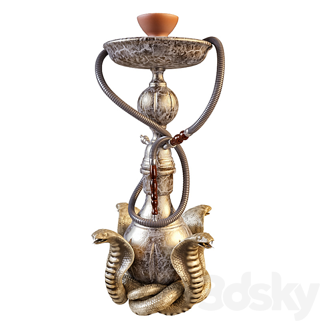 hookah 3DSMax File - thumbnail 1