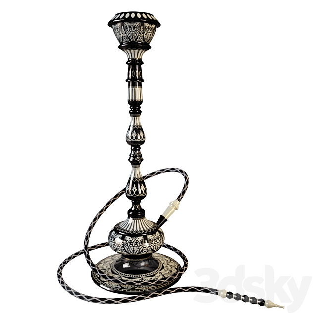 hookah 3DSMax File - thumbnail 1