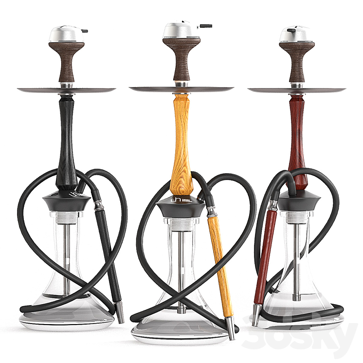 Hookah union 3DS Max - thumbnail 1