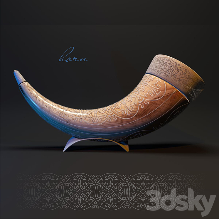 Horn 3DS Max - thumbnail 1