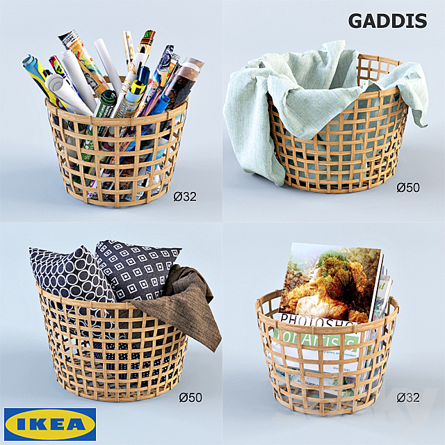 IKEA Gaddis 3DS Max Model - thumbnail 1