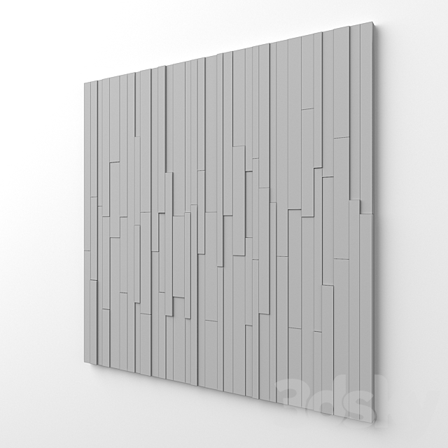 Industrial wall art 3DS Max Model - thumbnail 3