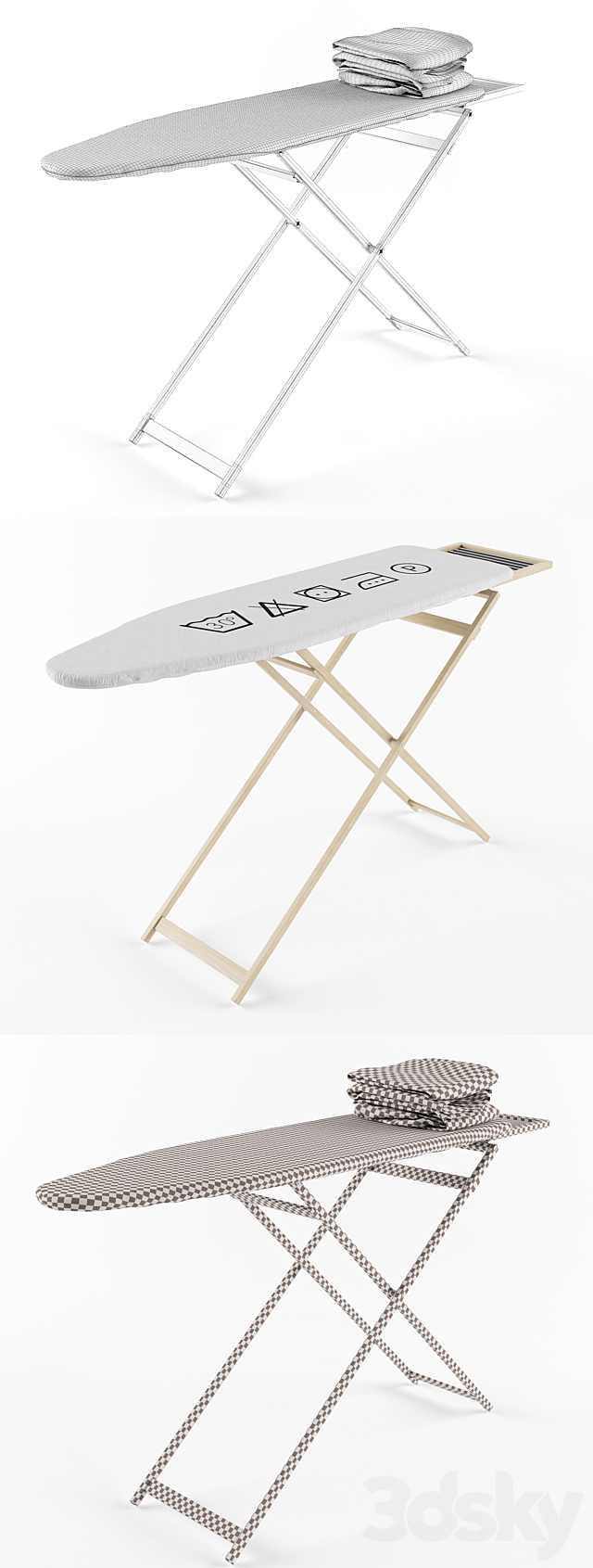 Ironing board 3 3DSMax File - thumbnail 3