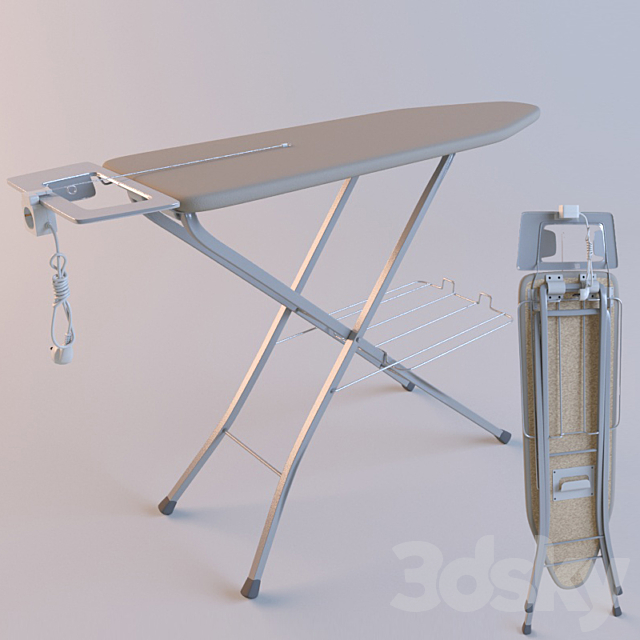 Ironing Board 3DS Max Model - thumbnail 1