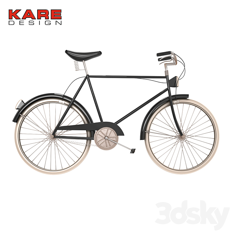 Kare Design City Bike 3DS Max - thumbnail 1