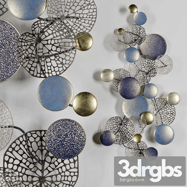 Lace discs maison hause 3dsmax Download - thumbnail 1