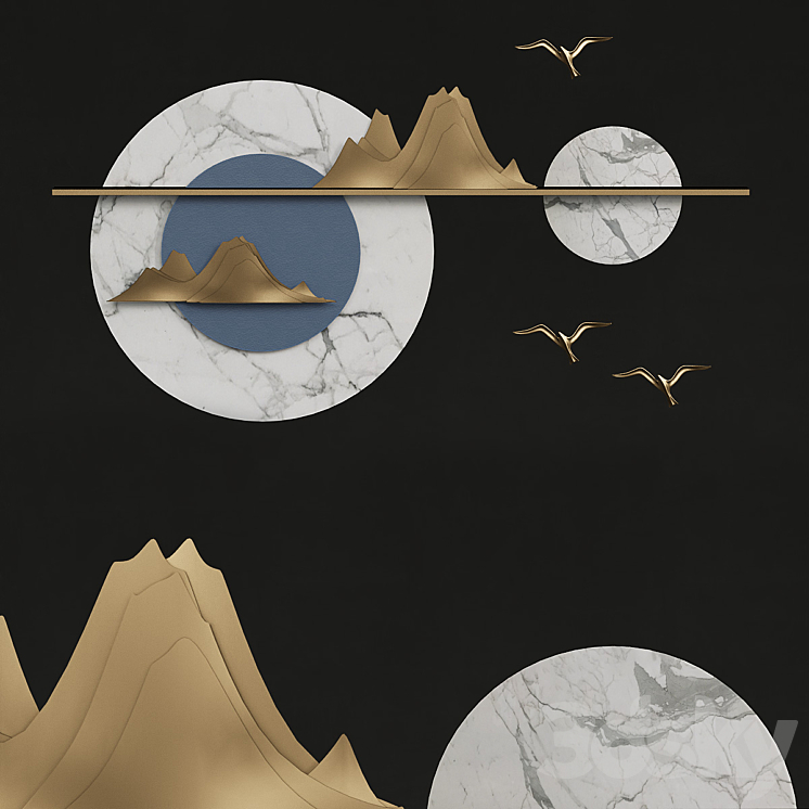 LaLume – Moon in the clouds # 4 3DS Max - thumbnail 1