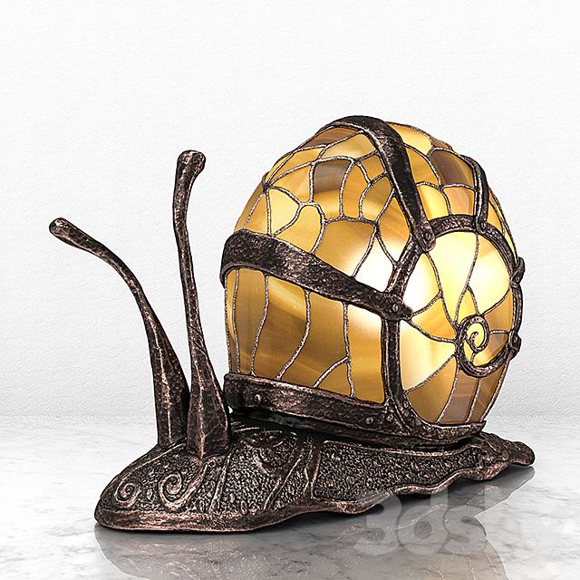 “Lamp snail” contest 3DS Max Model - thumbnail 1