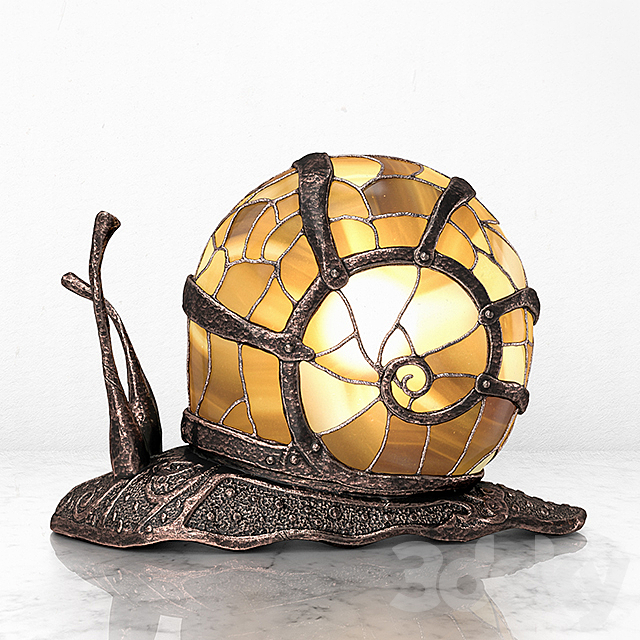 “Lamp snail” contest 3DS Max Model - thumbnail 2