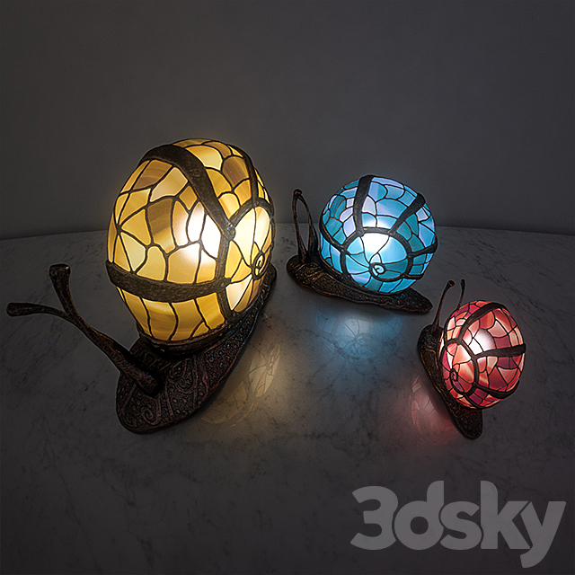 “Lamp snail” contest 3DS Max Model - thumbnail 3