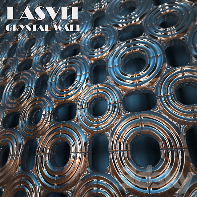 Lasvit Crystal Wall 3ds Max - thumbnail 1