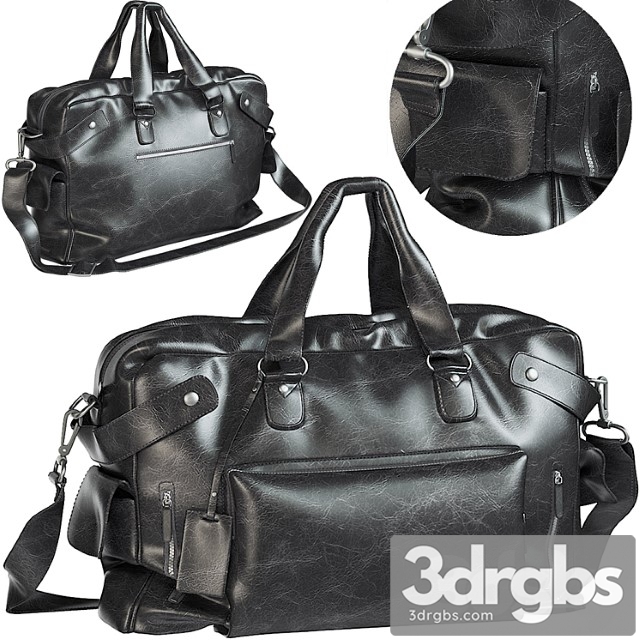 Leather bag 3dsmax Download - thumbnail 1