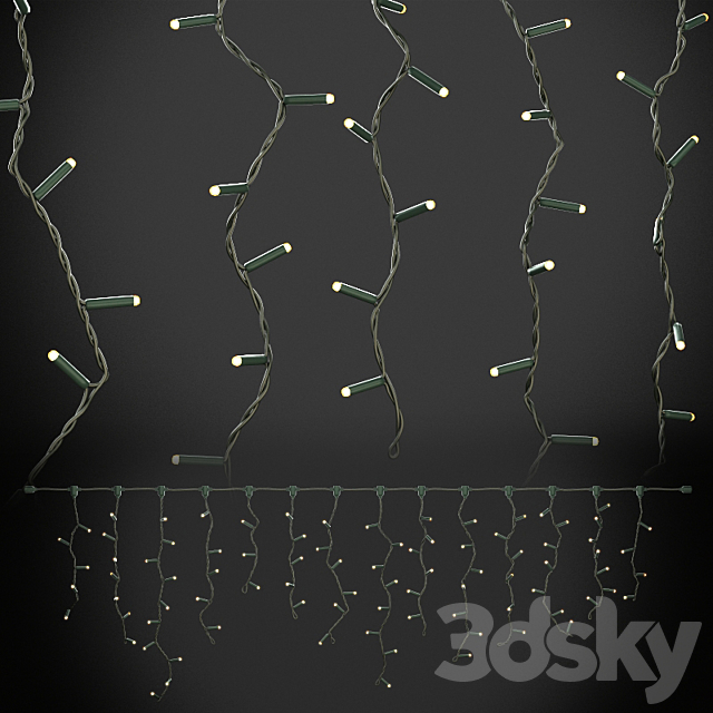 LED festoon 3DSMax File - thumbnail 1