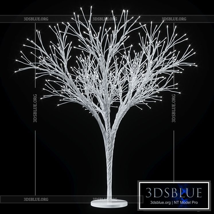 LED (light decorative) tree 3DS Max - thumbnail 3