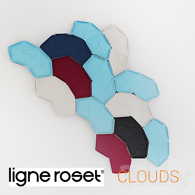 ligne-roset CLOUDS 3DS Max Model - thumbnail 2