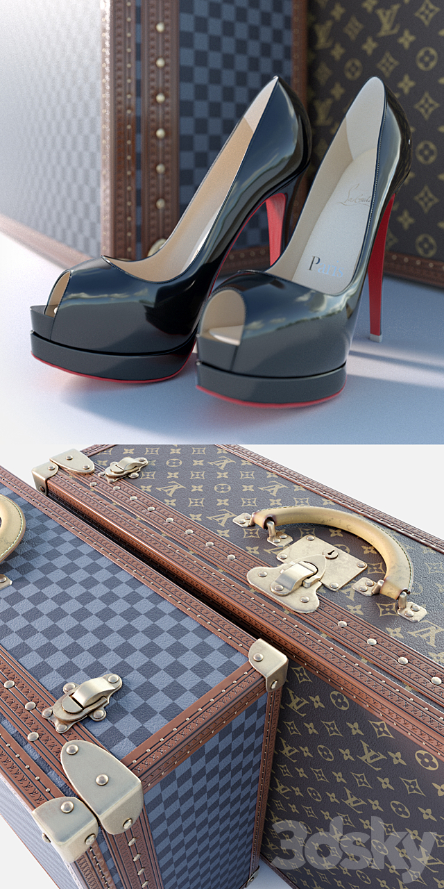 Louis vuitton 3ds Max - thumbnail 2