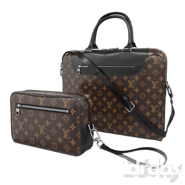 Louis vuitton bags 3dsmax Download - thumbnail 1