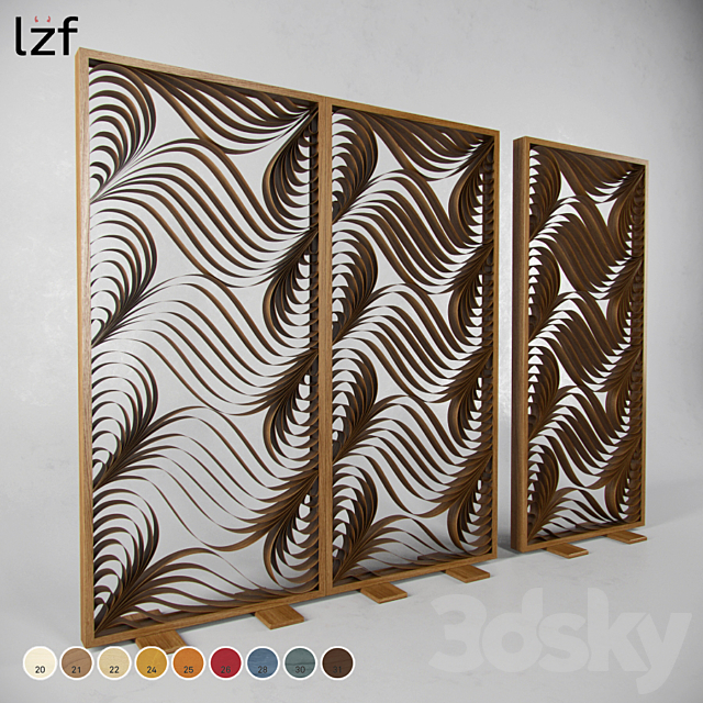 LZF – Paisley 3ds Max - thumbnail 1