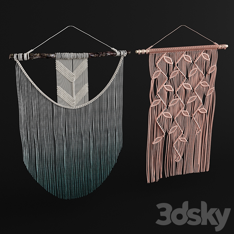 macrame 1 3DS Max - thumbnail 1