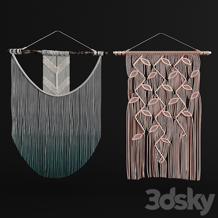 macrame 1 3DS Max - thumbnail 2