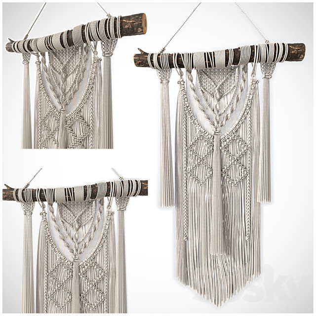 Macrame 3DSMax File - thumbnail 1