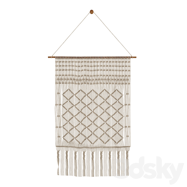 Macrame 3DSMax File - thumbnail 1