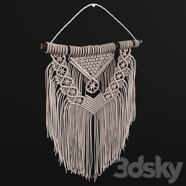 Macrame 7 3DSMax File - thumbnail 1