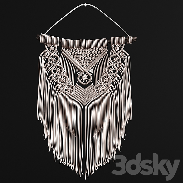 Macrame 7 3DSMax File - thumbnail 2