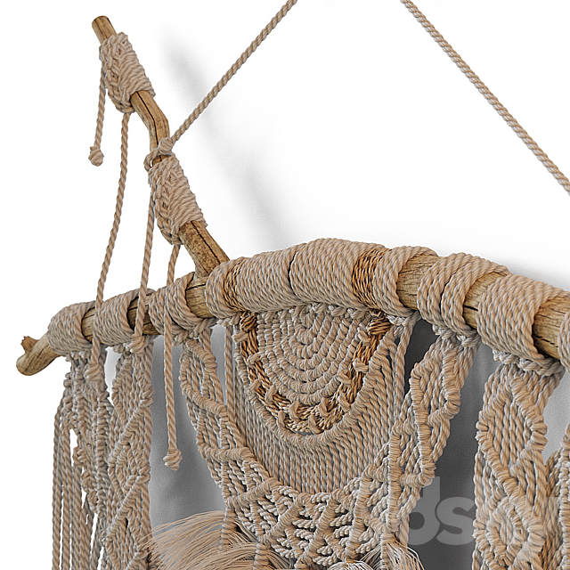 Macrame panels 3DSMax File - thumbnail 2