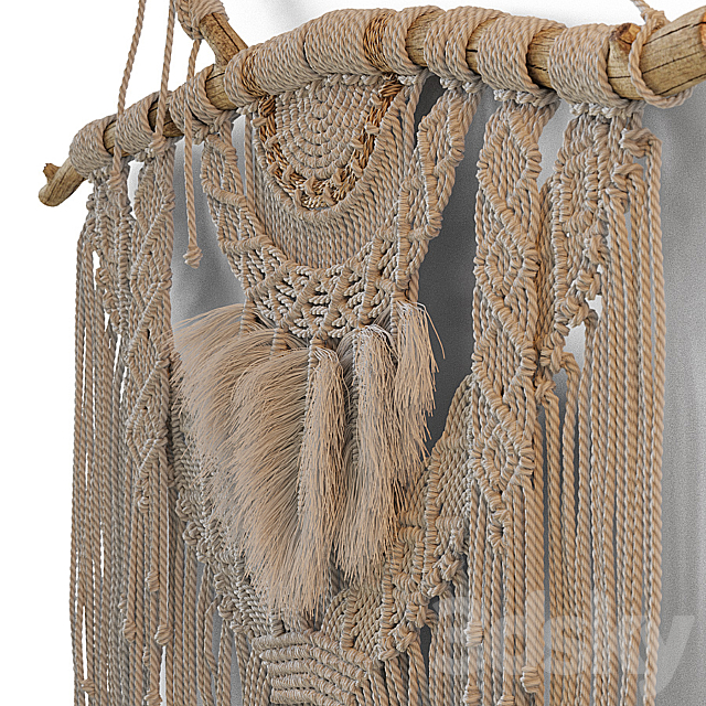 Macrame panels 3DSMax File - thumbnail 3