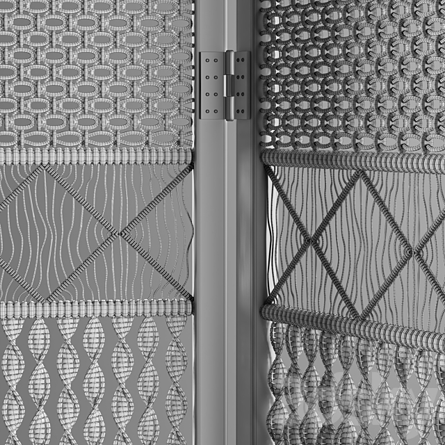 Macrame room divider 3DSMax File - thumbnail 3