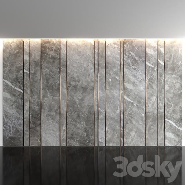 Marble panels 2 3DSMax File - thumbnail 2