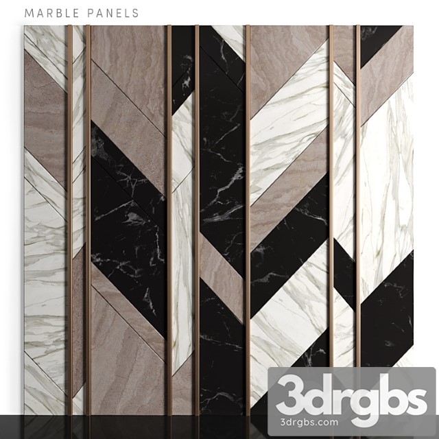 Marble Panels 3dsmax Download - thumbnail 1