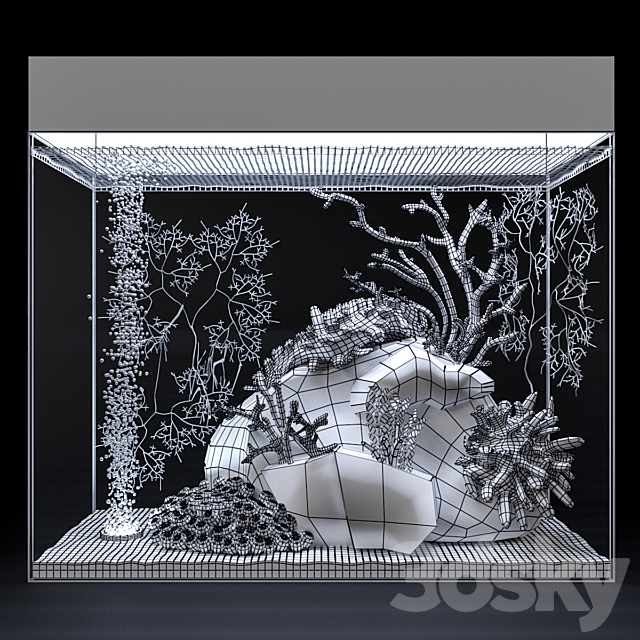 Marine aquarium 3DSMax File - thumbnail 3