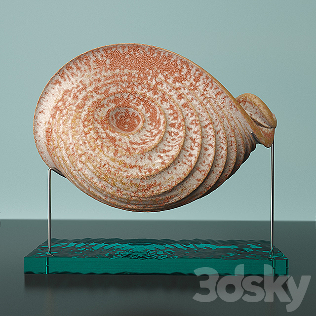 «Martian Seashell» 3DS Max Model - thumbnail 2