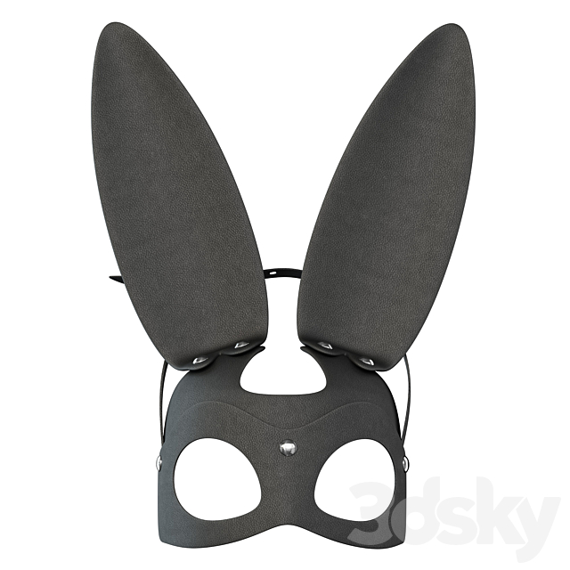 Mask hare Bdsm 3DS Max Model - thumbnail 2