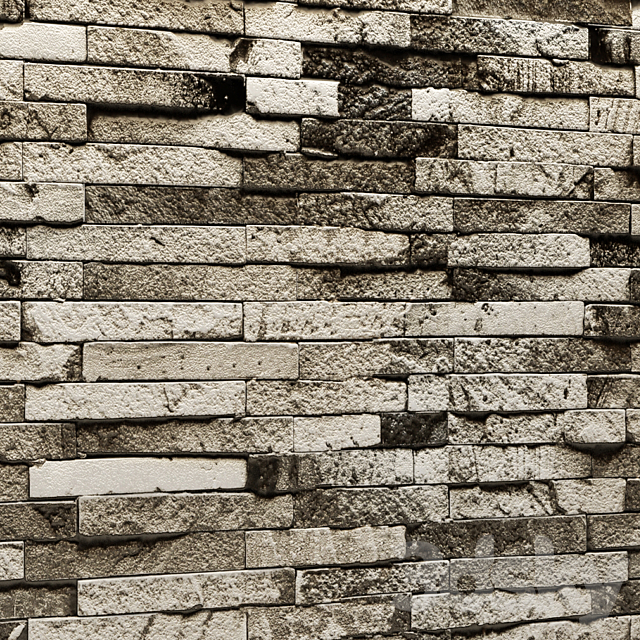 Masonry. 3DS Max Model - thumbnail 3