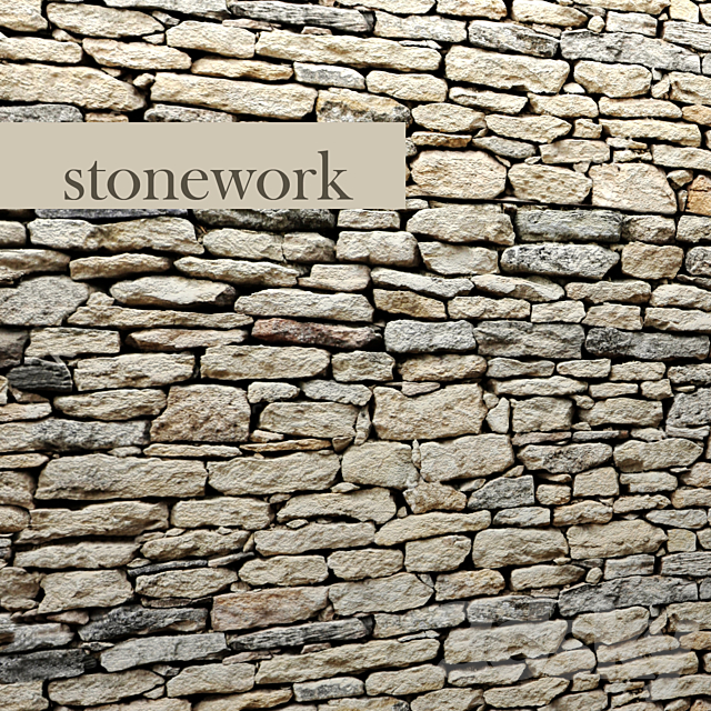 Masonry. 3DS Max Model - thumbnail 1