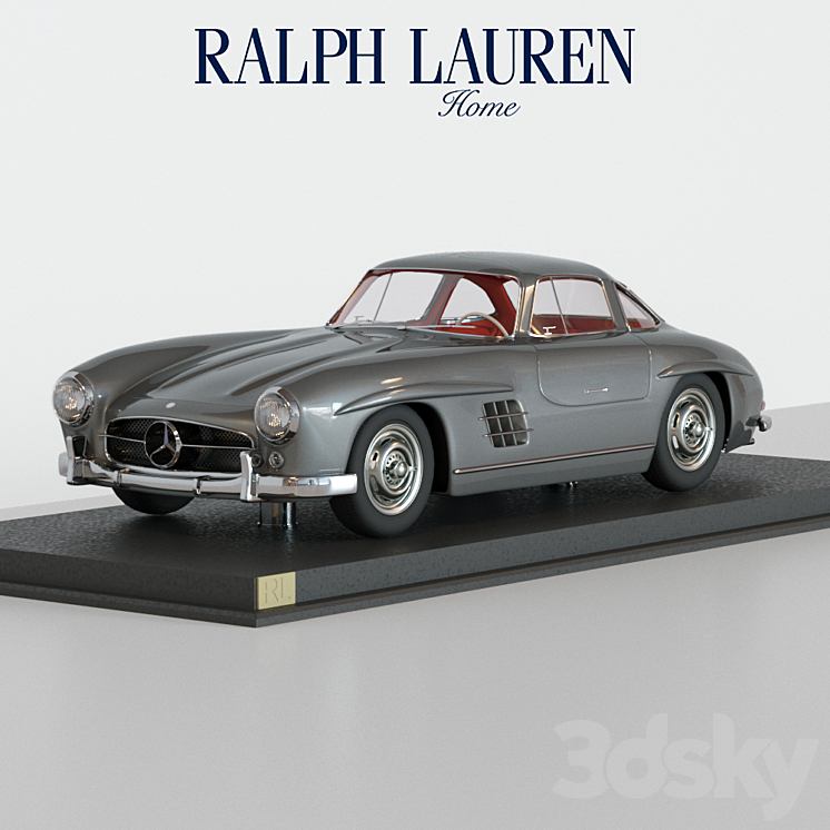 Mercedes Benz 300 SL coupe 3DS Max - thumbnail 1