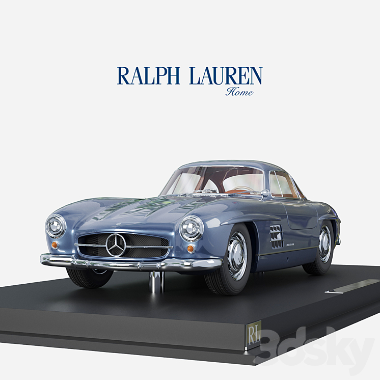 Mercedes Benz 300SL Coupe Limited Edition 3DS Max - thumbnail 1