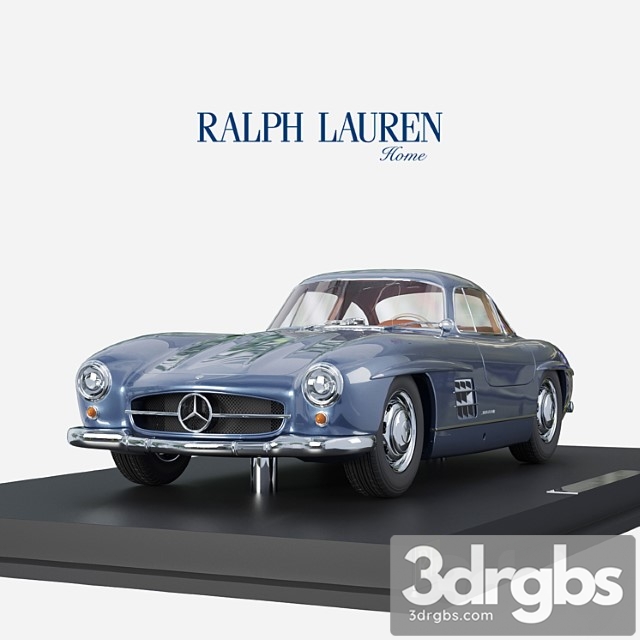 Mercedes benz 300sl coupe limited edition 3dsmax Download - thumbnail 1