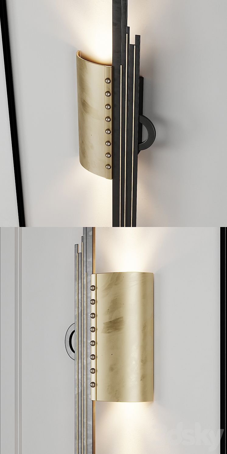 Meridiani Console – Artemest Sconce 3DS Max - thumbnail 2