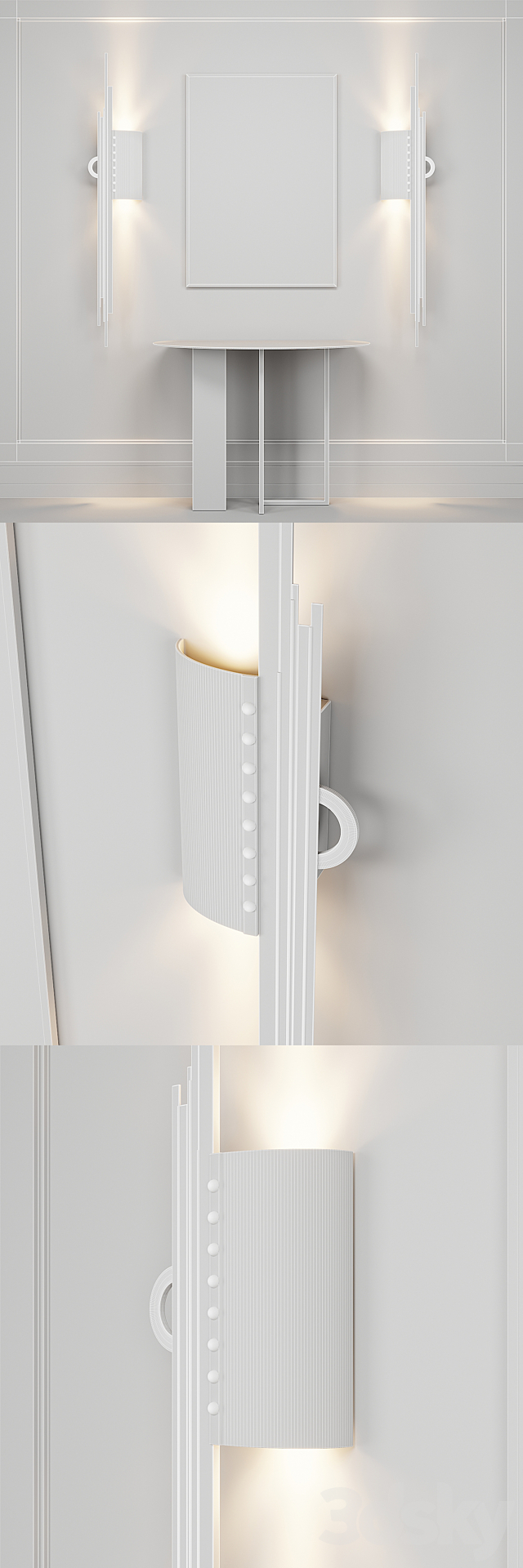 Meridiani Console – Artemest Sconce 3DSMax File - thumbnail 3