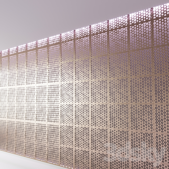 Metal panels 3DS Max Model - thumbnail 4