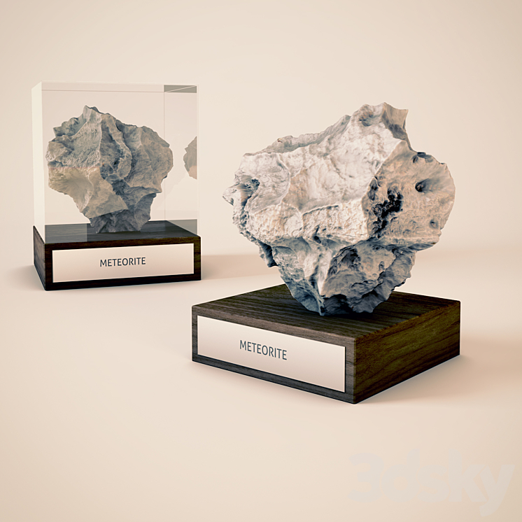 meteorite 3DS Max - thumbnail 1